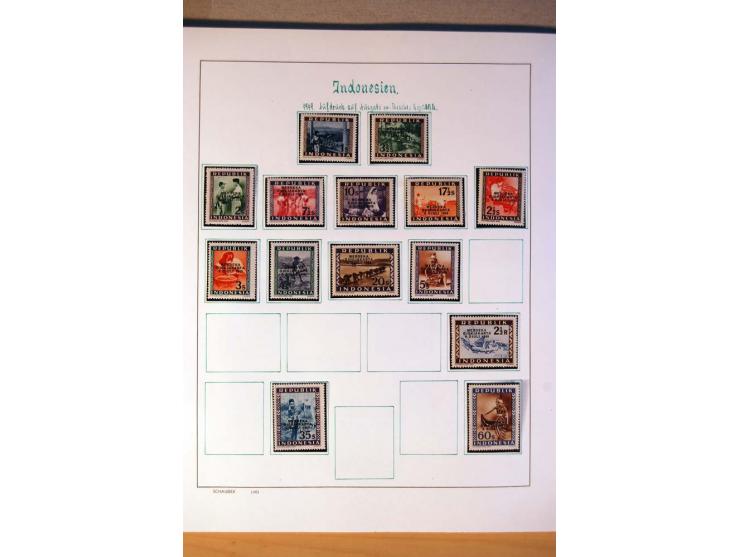 1892/1975, postfrische, ungebrauchte und gestempelte Sammlungen Französisch-Indochina, Bangladesch, Indonesien, Kambodscha, L