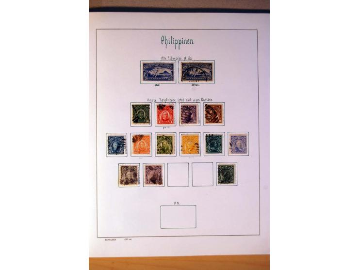 1892/1975, postfrische, ungebrauchte und gestempelte Sammlungen Französisch-Indochina, Bangladesch, Indonesien, Kambodscha, L