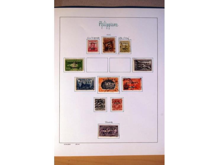 1892/1975, postfrische, ungebrauchte und gestempelte Sammlungen Französisch-Indochina, Bangladesch, Indonesien, Kambodscha, L