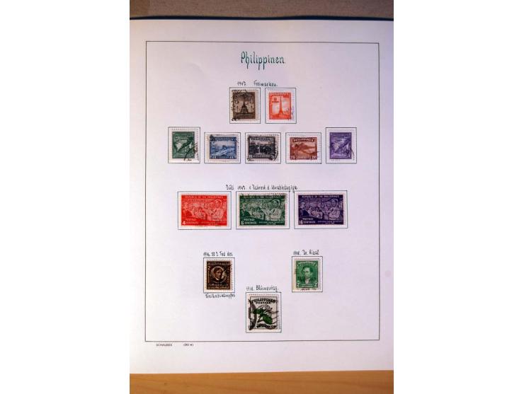 1892/1975, postfrische, ungebrauchte und gestempelte Sammlungen Französisch-Indochina, Bangladesch, Indonesien, Kambodscha, L