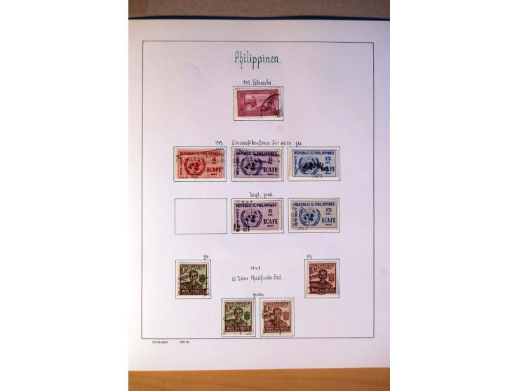 1892/1975, postfrische, ungebrauchte und gestempelte Sammlungen Französisch-Indochina, Bangladesch, Indonesien, Kambodscha, L
