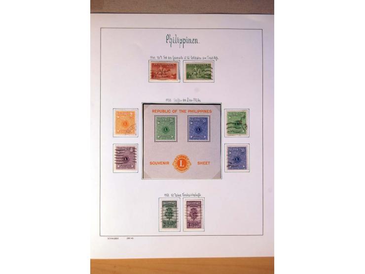 1892/1975, postfrische, ungebrauchte und gestempelte Sammlungen Französisch-Indochina, Bangladesch, Indonesien, Kambodscha, L