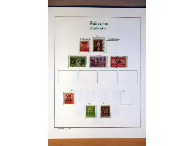 1892/1975, postfrische, ungebrauchte und gestempelte Sammlungen Französisch-Indochina, Bangladesch, Indonesien, Kambodscha, L
