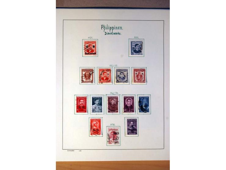 1892/1975, postfrische, ungebrauchte und gestempelte Sammlungen Französisch-Indochina, Bangladesch, Indonesien, Kambodscha, L