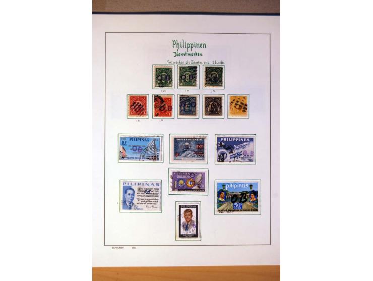 1892/1975, postfrische, ungebrauchte und gestempelte Sammlungen Französisch-Indochina, Bangladesch, Indonesien, Kambodscha, L
