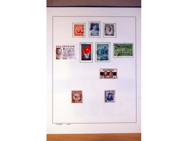 1892/1975, postfrische, ungebrauchte und gestempelte Sammlungen Französisch-Indochina, Bangladesch, Indonesien, Kambodscha, L