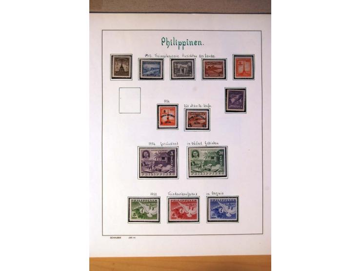1892/1975, postfrische, ungebrauchte und gestempelte Sammlungen Französisch-Indochina, Bangladesch, Indonesien, Kambodscha, L