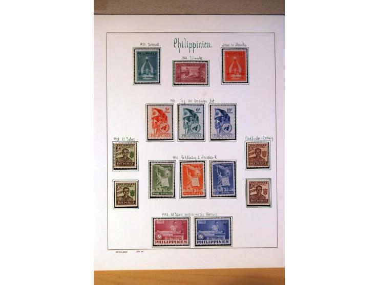 1892/1975, postfrische, ungebrauchte und gestempelte Sammlungen Französisch-Indochina, Bangladesch, Indonesien, Kambodscha, L