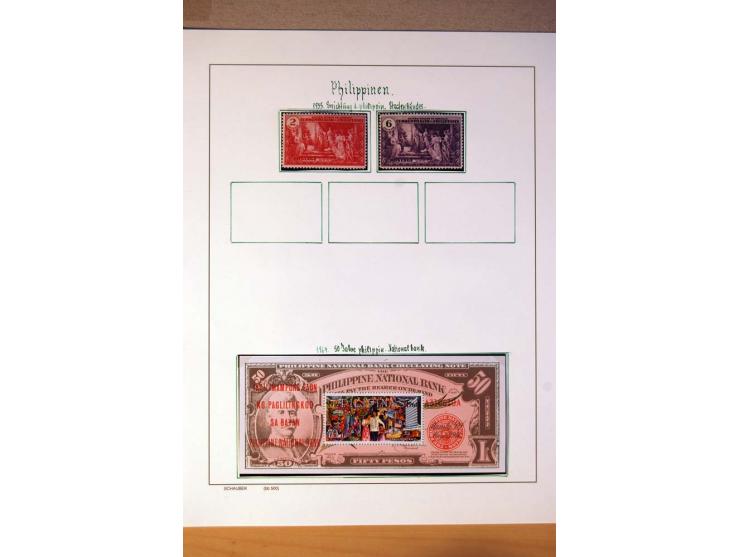 1892/1975, postfrische, ungebrauchte und gestempelte Sammlungen Französisch-Indochina, Bangladesch, Indonesien, Kambodscha, L