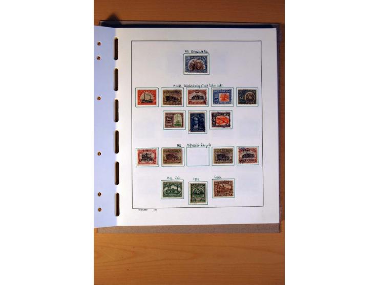 1866/1970, Dominikanische Republik, Guatemala, Kuba und Nicaragua, vorwiegend gestempelte Sammlungen, sauber aufgezogen in 5 