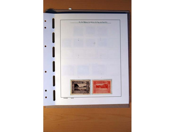 1866/1970, Dominikanische Republik, Guatemala, Kuba und Nicaragua, vorwiegend gestempelte Sammlungen, sauber aufgezogen in 5 