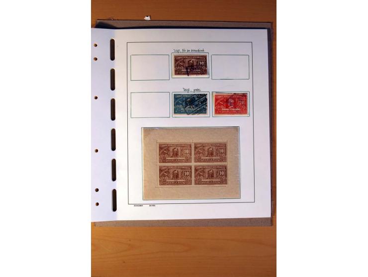 1866/1970, Dominikanische Republik, Guatemala, Kuba und Nicaragua, vorwiegend gestempelte Sammlungen, sauber aufgezogen in 5 