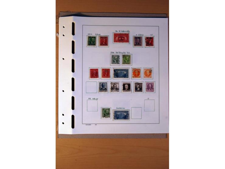 1866/1970, Dominikanische Republik, Guatemala, Kuba und Nicaragua, vorwiegend gestempelte Sammlungen, sauber aufgezogen in 5 