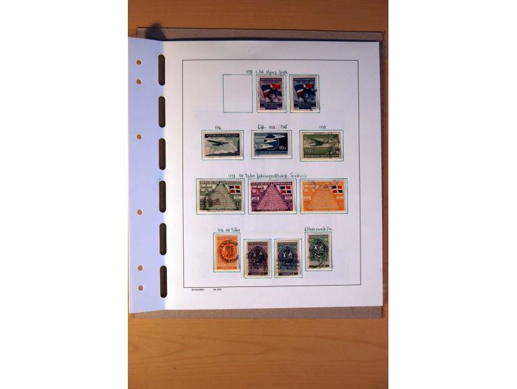 1866/1970, Dominikanische Republik, Guatemala, Kuba und Nicaragua, vorwiegend gestempelte Sammlungen, sauber aufgezogen in 5 