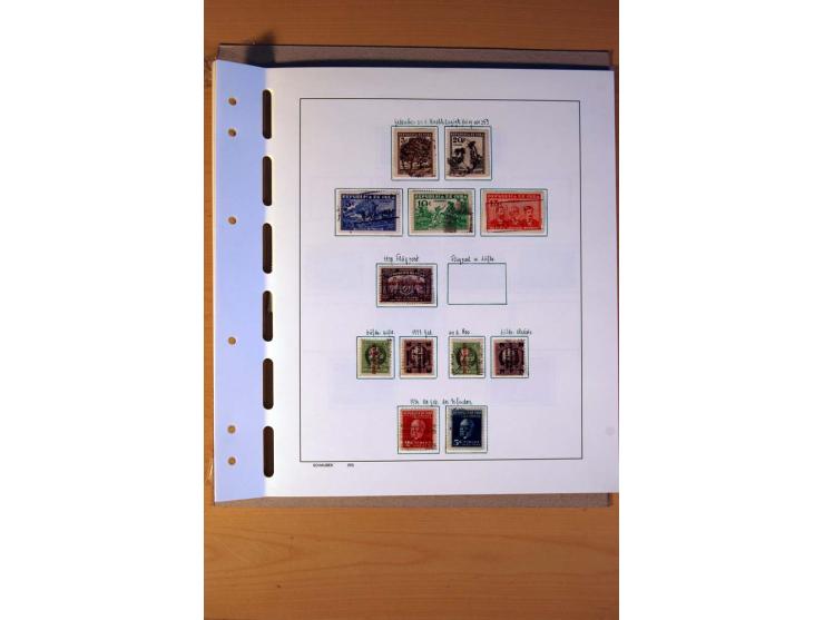 1866/1970, Dominikanische Republik, Guatemala, Kuba und Nicaragua, vorwiegend gestempelte Sammlungen, sauber aufgezogen in 5 