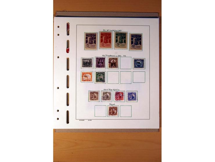 1866/1970, Dominikanische Republik, Guatemala, Kuba und Nicaragua, vorwiegend gestempelte Sammlungen, sauber aufgezogen in 5 