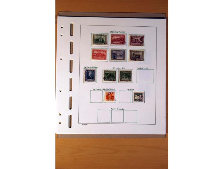 1866/1970, Dominikanische Republik, Guatemala, Kuba und Nicaragua, vorwiegend gestempelte Sammlungen, sauber aufgezogen in 5 