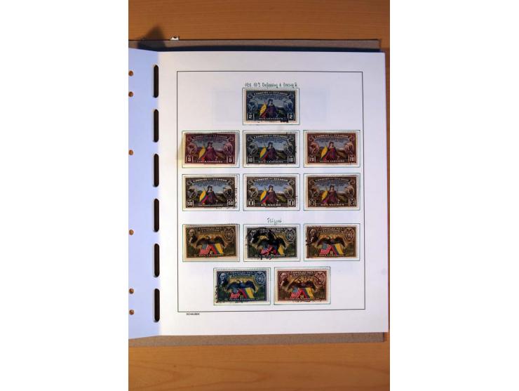 1858/1975, vorwiegend gestempelte Sammlung Ecuador, Kolumbien, Paraguay, Peru, Uruguay und Venezuela, dabei etliche bessere W