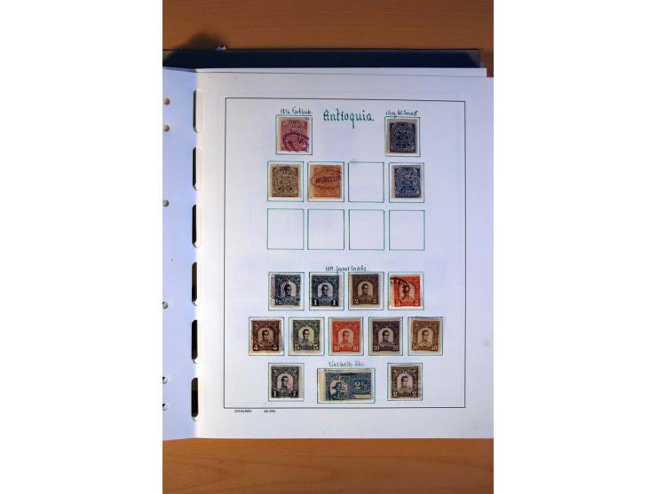 1858/1975, vorwiegend gestempelte Sammlung Ecuador, Kolumbien, Paraguay, Peru, Uruguay und Venezuela, dabei etliche bessere W