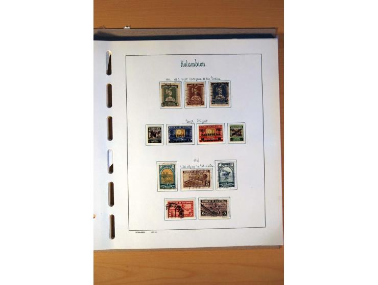 1858/1975, vorwiegend gestempelte Sammlung Ecuador, Kolumbien, Paraguay, Peru, Uruguay und Venezuela, dabei etliche bessere W