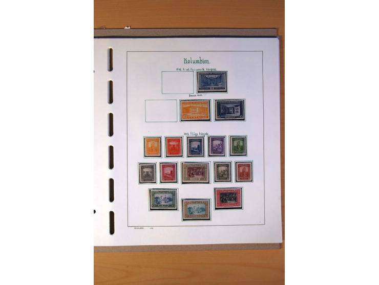 1858/1975, vorwiegend gestempelte Sammlung Ecuador, Kolumbien, Paraguay, Peru, Uruguay und Venezuela, dabei etliche bessere W