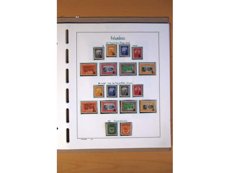 1858/1975, vorwiegend gestempelte Sammlung Ecuador, Kolumbien, Paraguay, Peru, Uruguay und Venezuela, dabei etliche bessere W