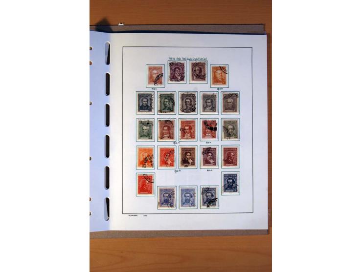 1858/1975, vorwiegend gestempelte Sammlung Ecuador, Kolumbien, Paraguay, Peru, Uruguay und Venezuela, dabei etliche bessere W