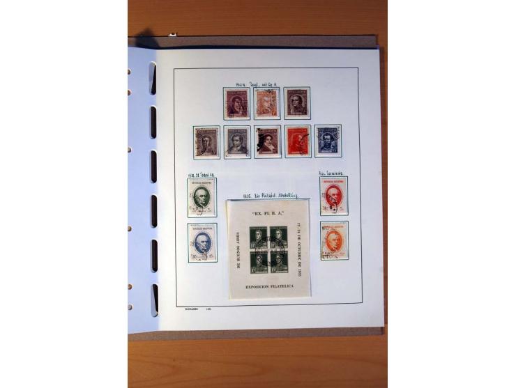 1858/1975, vorwiegend gestempelte Sammlung Ecuador, Kolumbien, Paraguay, Peru, Uruguay und Venezuela, dabei etliche bessere W