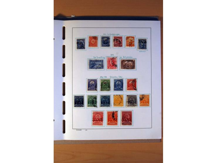 1858/1975, vorwiegend gestempelte Sammlung Ecuador, Kolumbien, Paraguay, Peru, Uruguay und Venezuela, dabei etliche bessere W