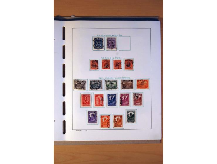 1858/1975, vorwiegend gestempelte Sammlung Ecuador, Kolumbien, Paraguay, Peru, Uruguay und Venezuela, dabei etliche bessere W