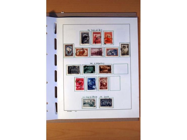 1858/1975, vorwiegend gestempelte Sammlung Ecuador, Kolumbien, Paraguay, Peru, Uruguay und Venezuela, dabei etliche bessere W