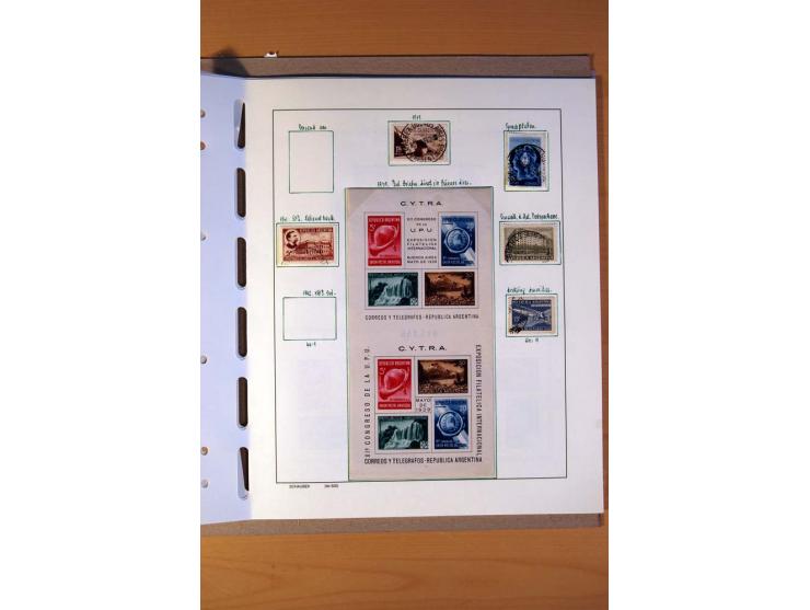 1858/1975, vorwiegend gestempelte Sammlung Ecuador, Kolumbien, Paraguay, Peru, Uruguay und Venezuela, dabei etliche bessere W