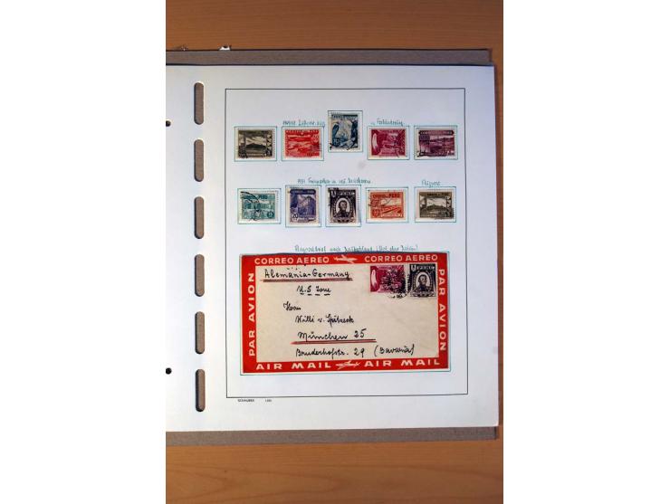 1858/1975, vorwiegend gestempelte Sammlung Ecuador, Kolumbien, Paraguay, Peru, Uruguay und Venezuela, dabei etliche bessere W