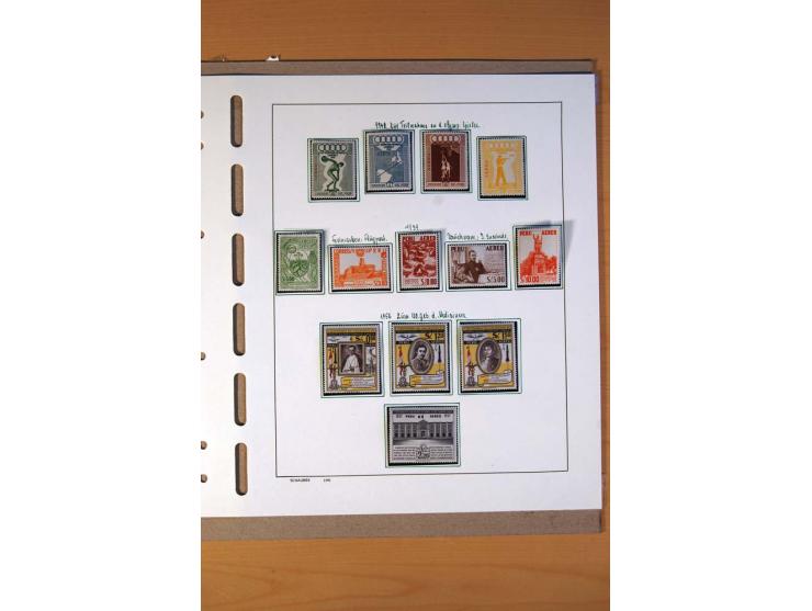 1858/1975, vorwiegend gestempelte Sammlung Ecuador, Kolumbien, Paraguay, Peru, Uruguay und Venezuela, dabei etliche bessere W