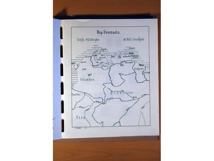 1858/1975, vorwiegend gestempelte Sammlung Ecuador, Kolumbien, Paraguay, Peru, Uruguay und Venezuela, dabei etliche bessere W