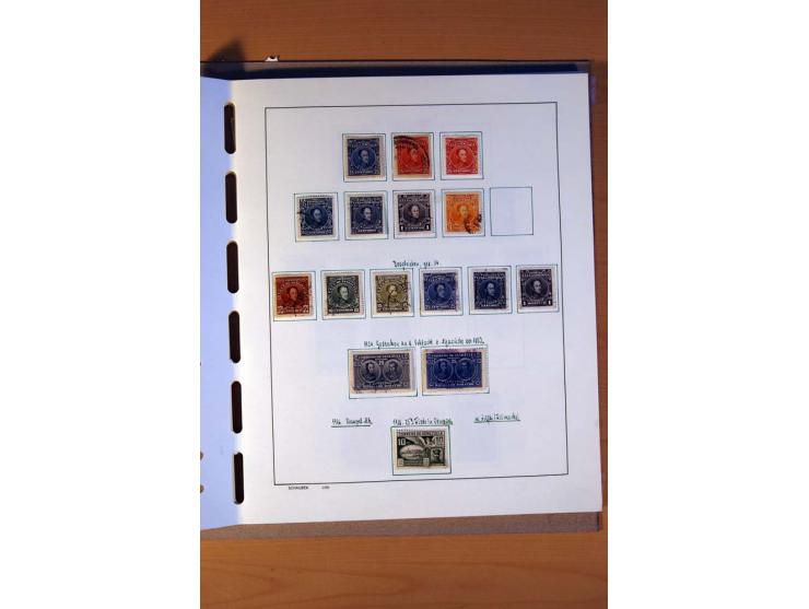 1858/1975, vorwiegend gestempelte Sammlung Ecuador, Kolumbien, Paraguay, Peru, Uruguay und Venezuela, dabei etliche bessere W