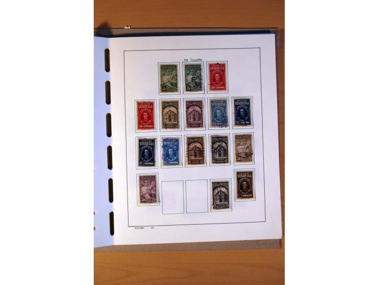 1858/1975, vorwiegend gestempelte Sammlung Ecuador, Kolumbien, Paraguay, Peru, Uruguay und Venezuela, dabei etliche bessere W
