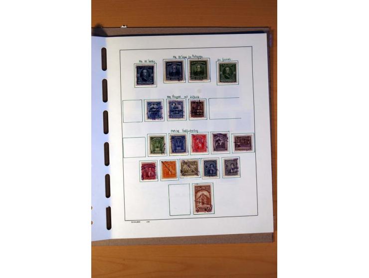 1858/1975, vorwiegend gestempelte Sammlung Ecuador, Kolumbien, Paraguay, Peru, Uruguay und Venezuela, dabei etliche bessere W