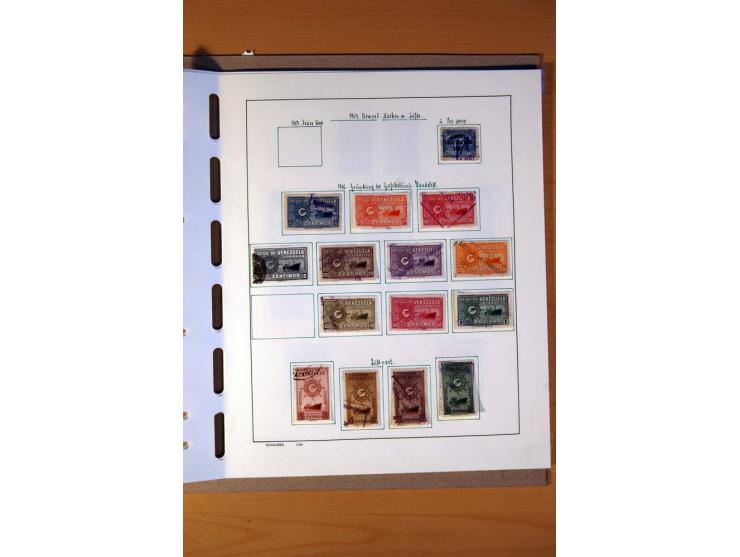 1858/1975, vorwiegend gestempelte Sammlung Ecuador, Kolumbien, Paraguay, Peru, Uruguay und Venezuela, dabei etliche bessere W