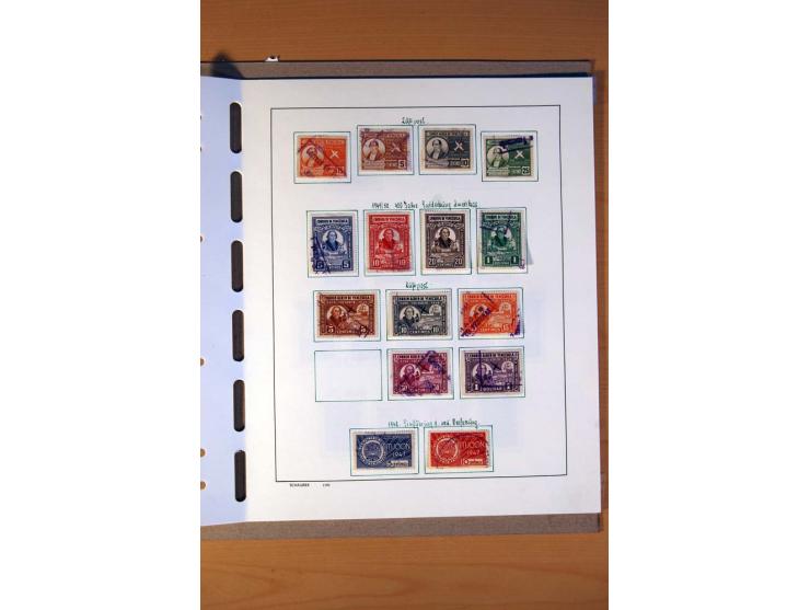 1858/1975, vorwiegend gestempelte Sammlung Ecuador, Kolumbien, Paraguay, Peru, Uruguay und Venezuela, dabei etliche bessere W