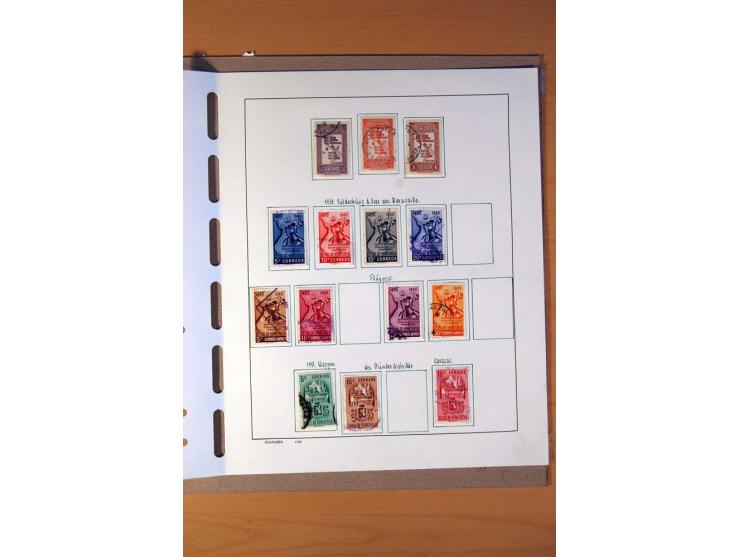 1858/1975, vorwiegend gestempelte Sammlung Ecuador, Kolumbien, Paraguay, Peru, Uruguay und Venezuela, dabei etliche bessere W