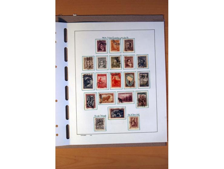 1858/1975, vorwiegend gestempelte Sammlung Ecuador, Kolumbien, Paraguay, Peru, Uruguay und Venezuela, dabei etliche bessere W