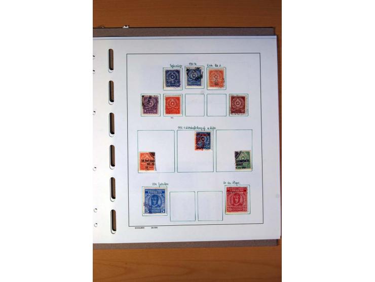 1858/1975, vorwiegend gestempelte Sammlung Ecuador, Kolumbien, Paraguay, Peru, Uruguay und Venezuela, dabei etliche bessere W