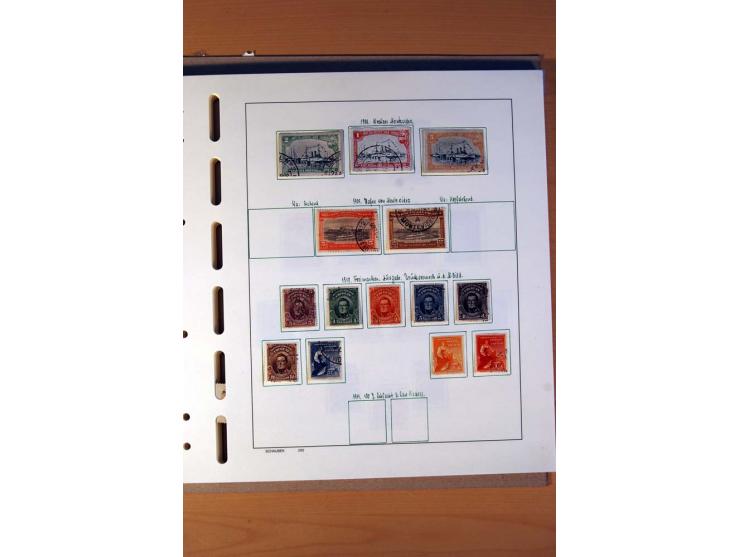 1858/1975, vorwiegend gestempelte Sammlung Ecuador, Kolumbien, Paraguay, Peru, Uruguay und Venezuela, dabei etliche bessere W