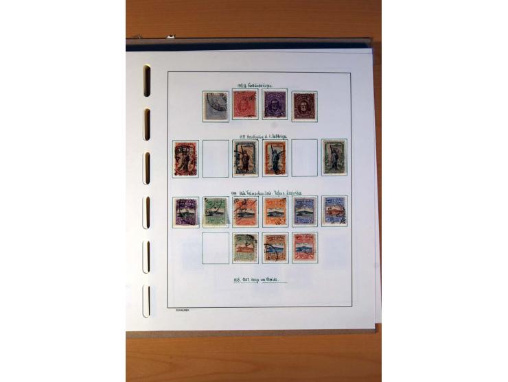 1858/1975, vorwiegend gestempelte Sammlung Ecuador, Kolumbien, Paraguay, Peru, Uruguay und Venezuela, dabei etliche bessere W