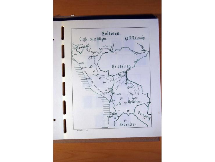 1858/1975, vorwiegend gestempelte Sammlung Ecuador, Kolumbien, Paraguay, Peru, Uruguay und Venezuela, dabei etliche bessere W