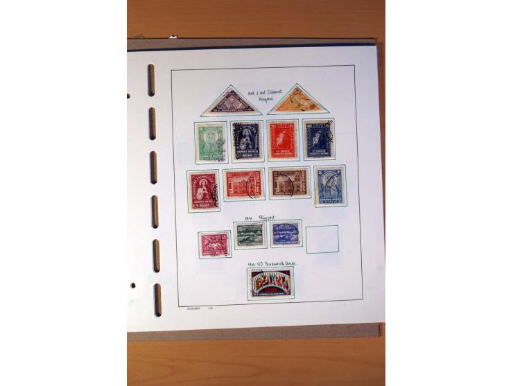 1858/1975, vorwiegend gestempelte Sammlung Ecuador, Kolumbien, Paraguay, Peru, Uruguay und Venezuela, dabei etliche bessere W