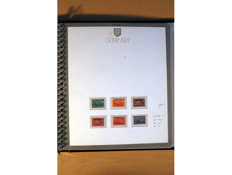 1920/64, postfrische und ungebrauchte Sammlung mit u.a. Mi.-Nr. 67-75, 126-32U (sign. Droese, Fotoattest Raybaudi), 162-68, 2