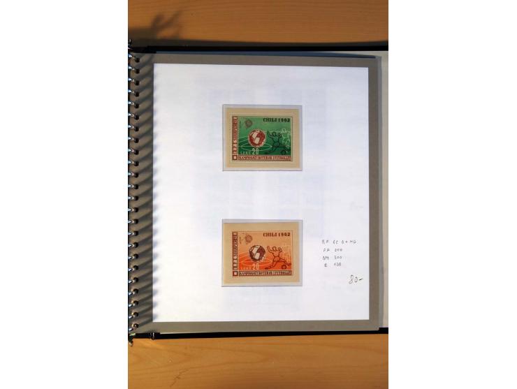 1920/64, postfrische und ungebrauchte Sammlung mit u.a. Mi.-Nr. 67-75, 126-32U (sign. Droese, Fotoattest Raybaudi), 162-68, 2