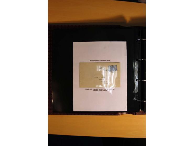 1930, Spezialsammlung der Allthing-Ausgaben, ungebraucht und gestempelt sowie mit zahlreichen Briefen und Karten, dabei viel 